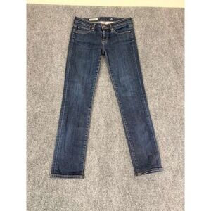 AG Adriano Goldschmied Women's 26P The Stevie Ankle Slim Straight Leg Jeans USA